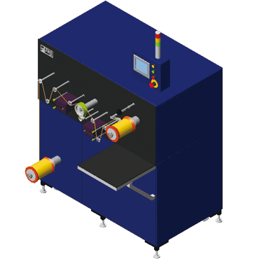 Twin Dancer Type Rewinding Machine 