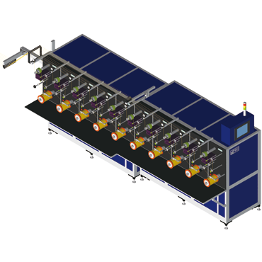 Multi-head Type Winding Machine (10 heads Type) 